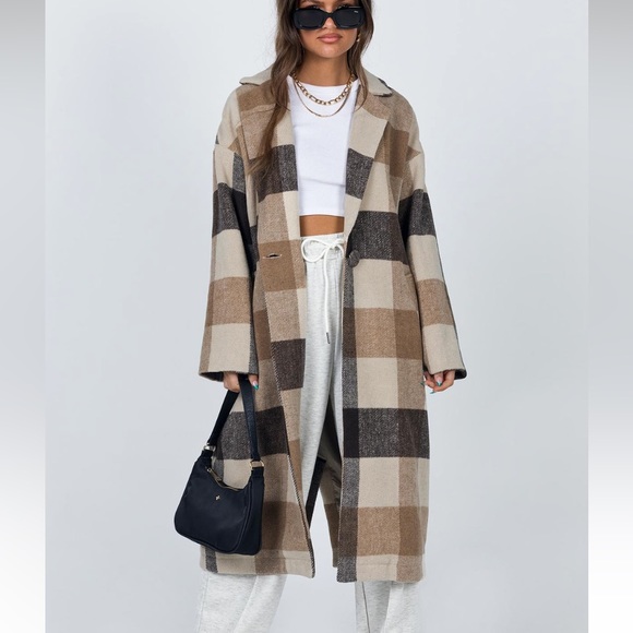 Princess Polly Jackets & Coats Princess Polly Penelope Coat Poshmark